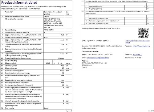 Miniatura 10 de YEYIAN ODRAZ 27 pulgadas IPS Panel HDR 4K UHD Slim Bisel PC Gaming Monitor 3840x2160, 1 mil millones de colores, 99% sRGB, 300cdm2, 10001, 60Hz 5ms,