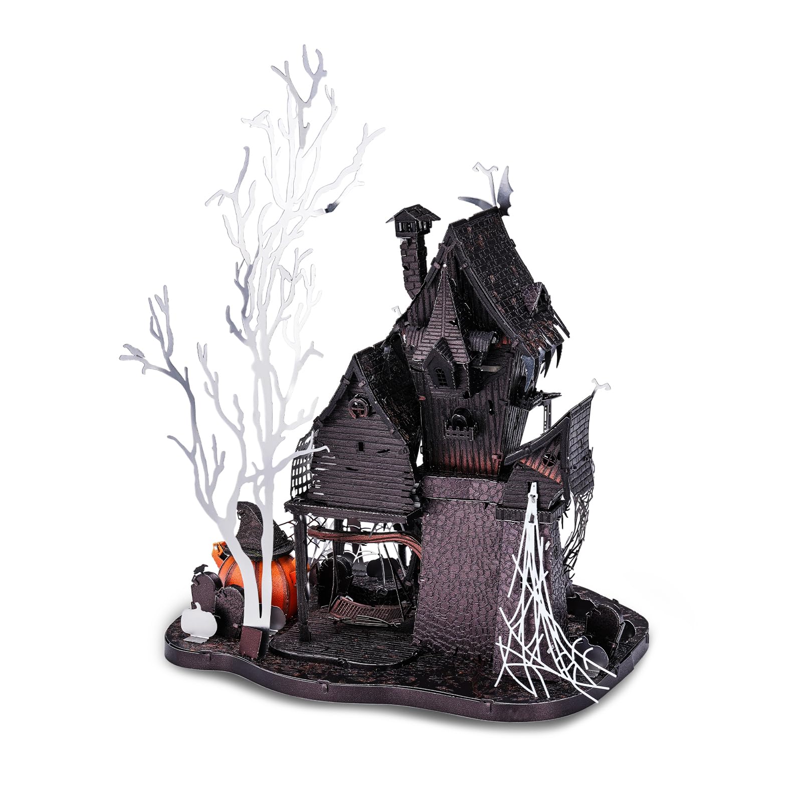 Piececool Metal 3D Puzzle Shadowvale Manor 3D Metal Model Kits 3D Puzzles for Adult to Build Assembly Building Blocks DIY Jigsaw Best Gifts for Halloween Christmas