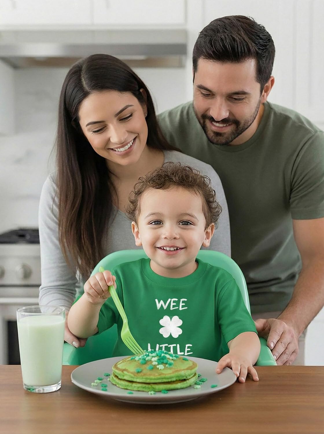 Tstars Funny Holiday Shirts for Kids - St Patrick's Day & Easter Tees for Infant Toddler Boys & Girls