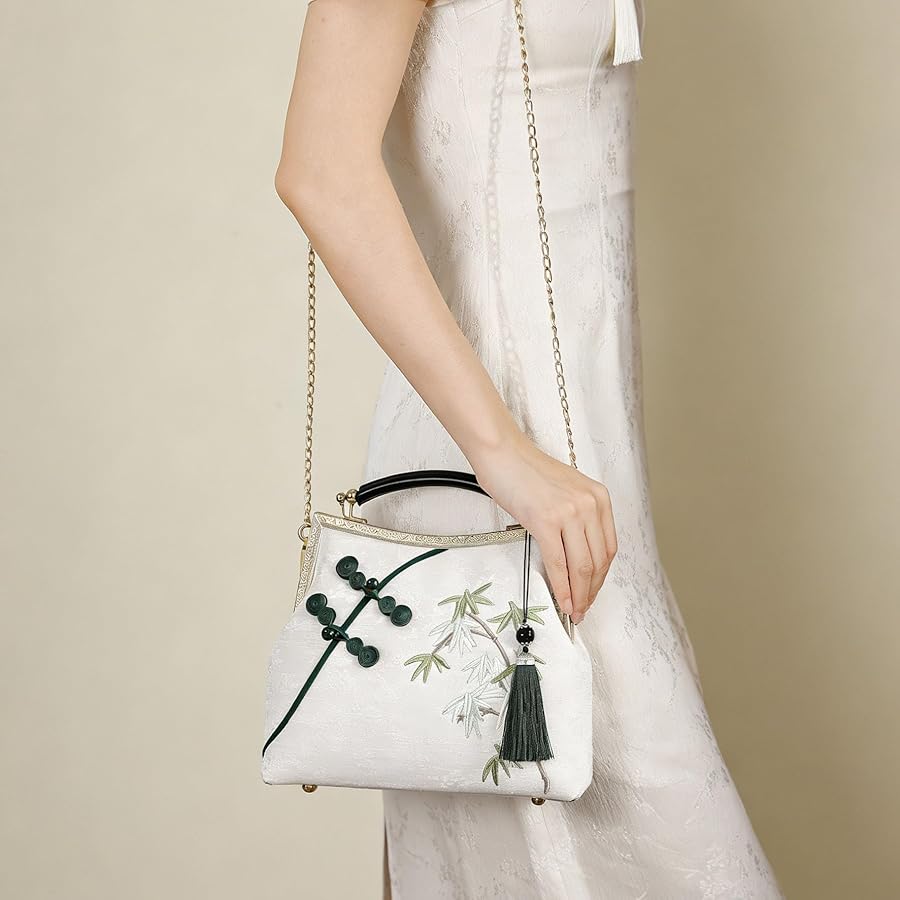 Sehuby Élégant Sac De Soirée Chinois Inspiré De Cheongsam Sac