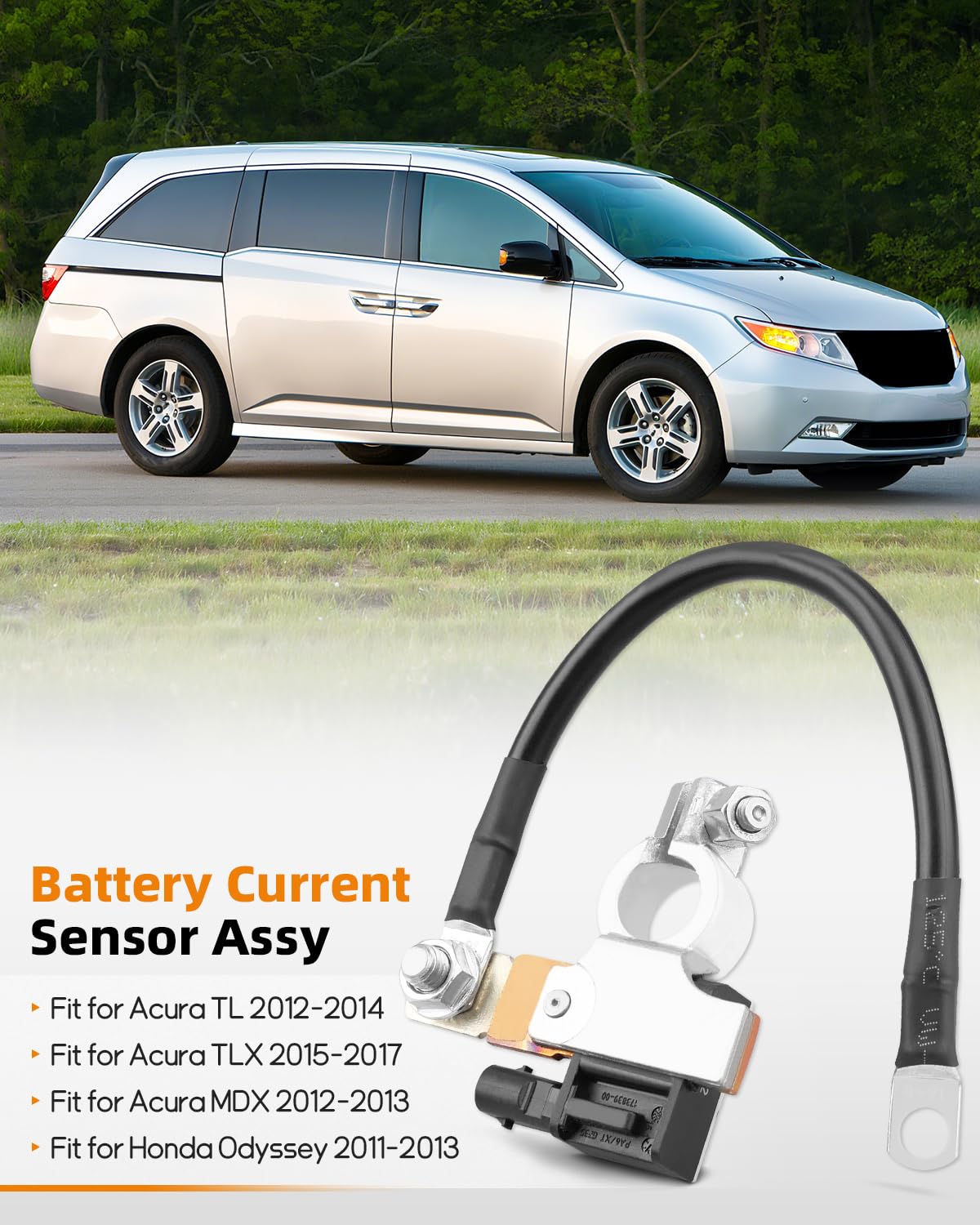 32600-TK8-A04 Battery Current Sensor Assy Fit for Honda Odyssey 2011-2013 for Acura TL 2012-2014 for TLX 2015-2017 for MDX 2012-2013