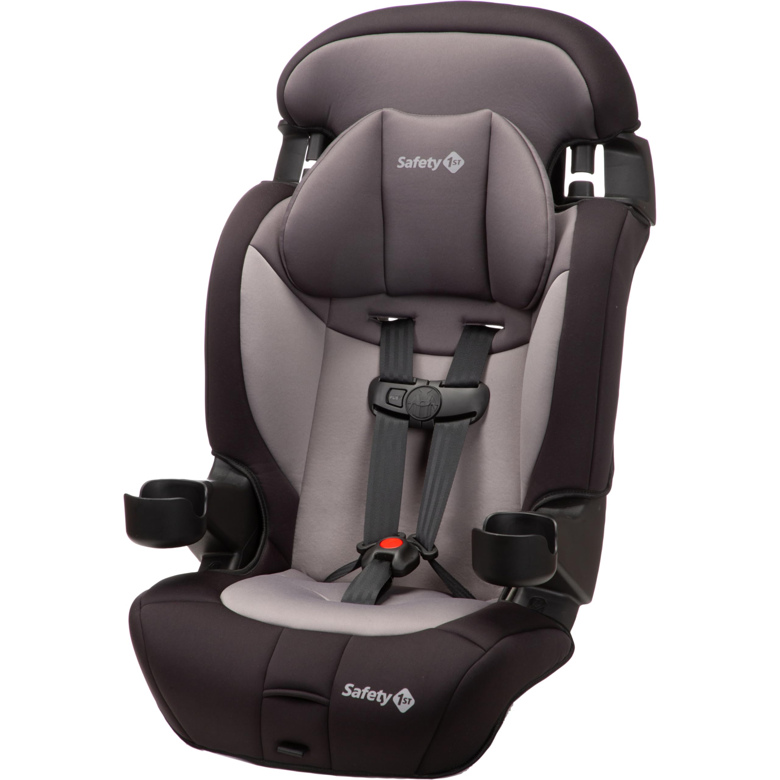 Safety 1st Grand 2-in-1 Booster Car Seat, Converts from High Back to Belt-Positioning Booster, High Back Seat for Kids 40-65, and Belt-Positioning 40-100 Pounds, Black Sky