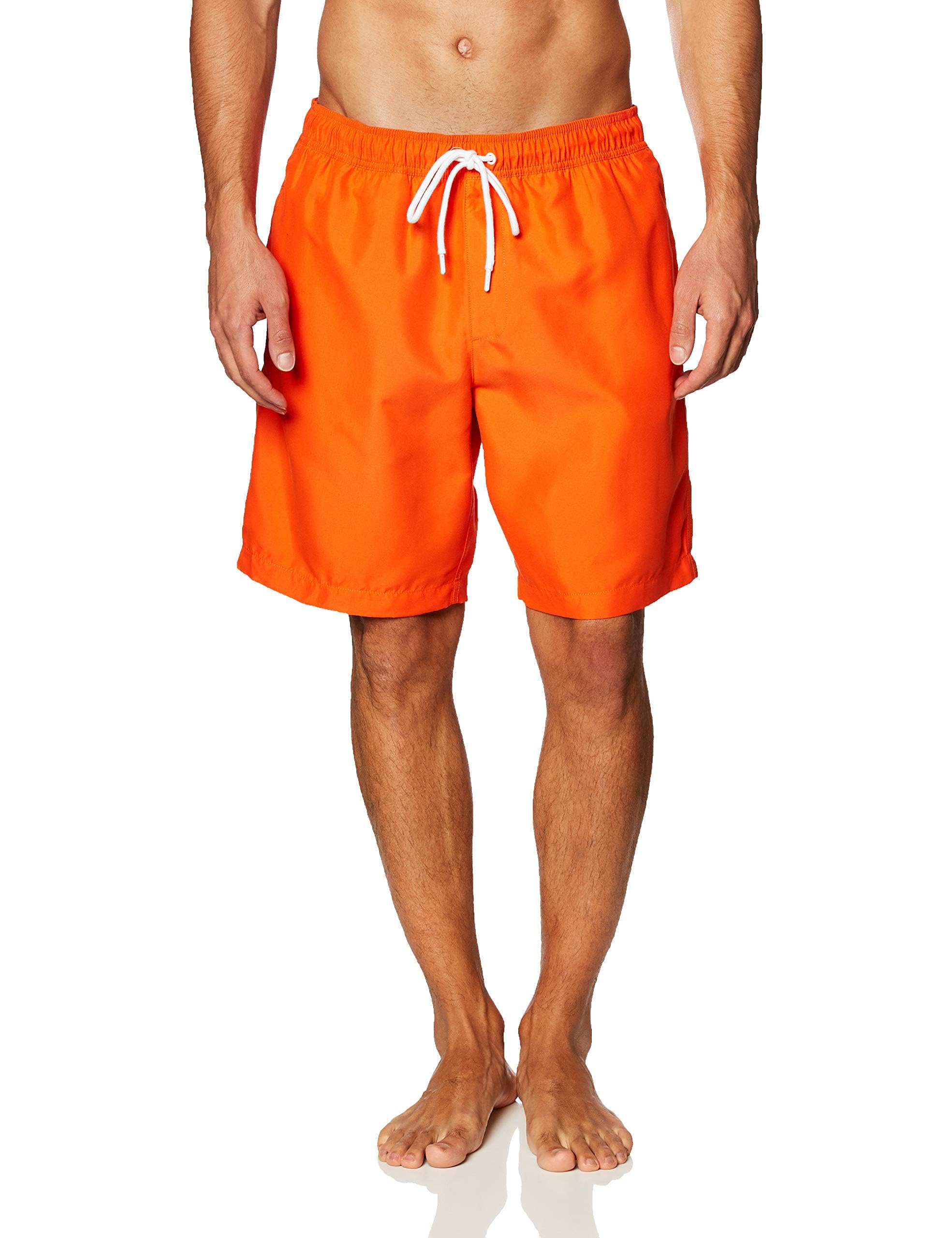 Amazon Essentials Herren 23cm Badehose mit Netzfutter, Taschen und Kordelzugverschluss