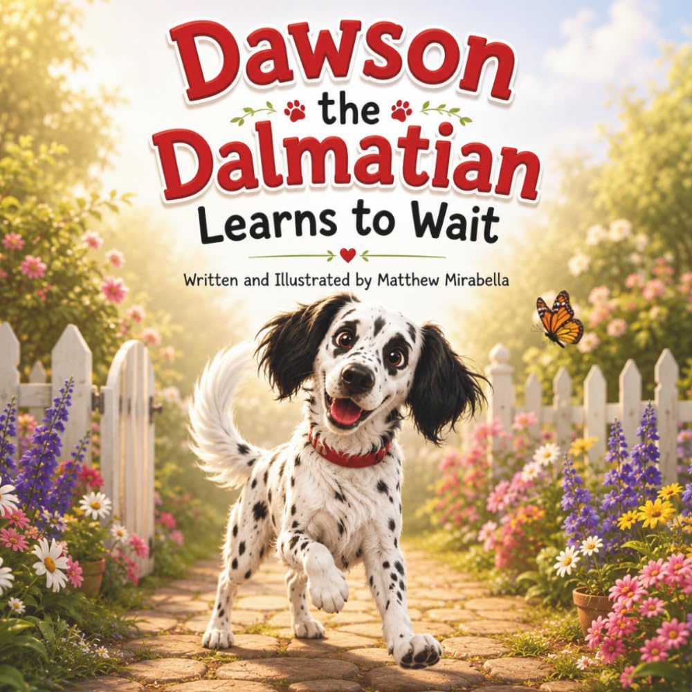 Dawson the Dalmatian Learns to Wait: A Sweet Story About Patience and Learning to Wait
