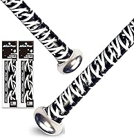 Vista 10 de ALIEN PROS - Cinta de agarre para bate de béisbol (2 agarres/4 agarres), 1.1 mm, precortada y sensación Pro – Reemplazo para agarre de bate