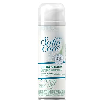 Gillette Satin Care Ultra Sensitive Womens Shave Gel - 7 oz