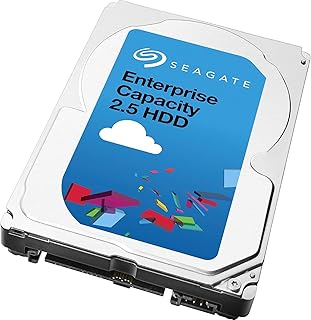 Seagate 2TB Enterprise Capacity HDD 128 MB Cache 2.5" Internal Drive (ST2000NX0433) (Renewed)