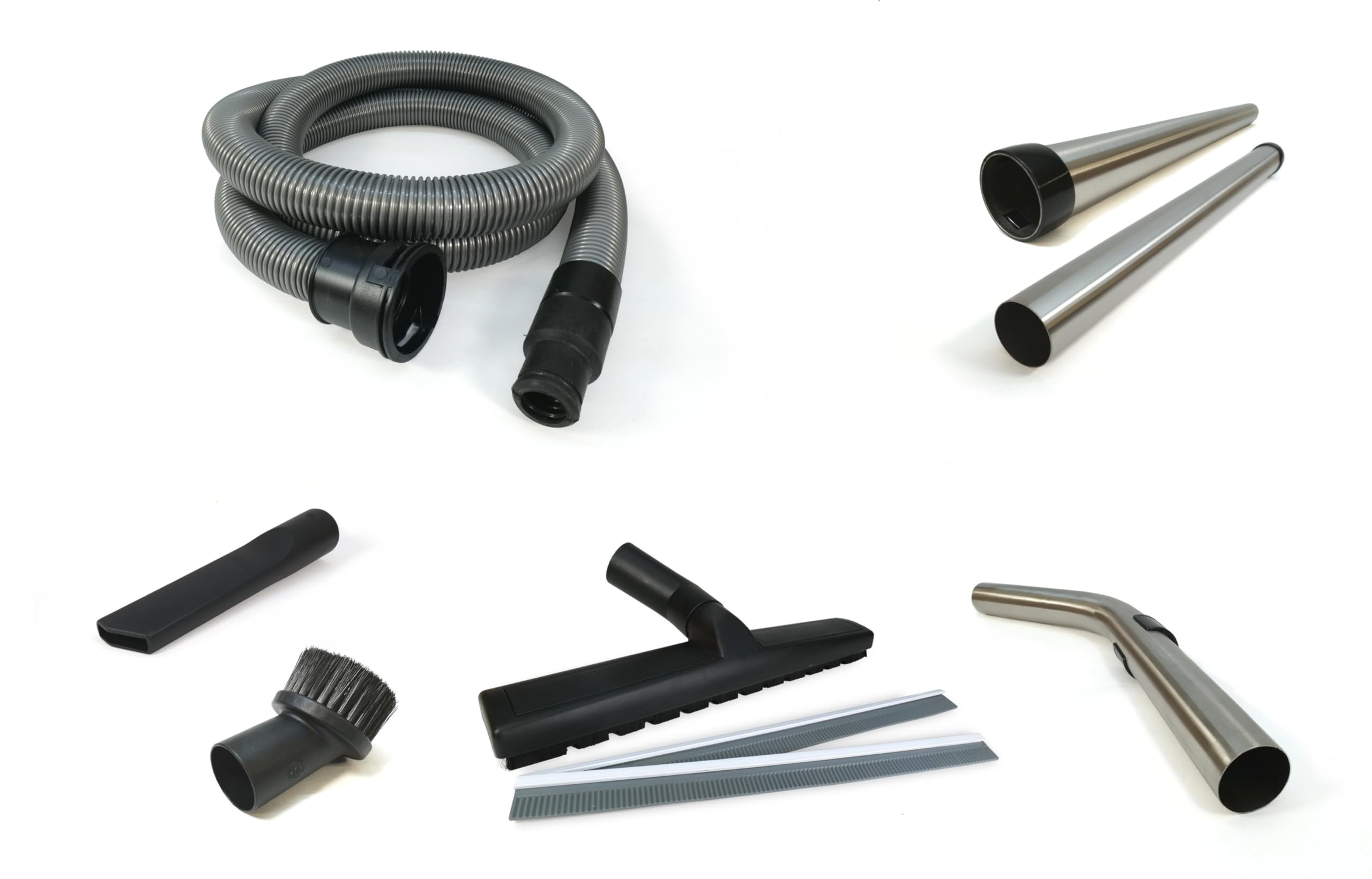 Zubehör Set Kallefornia K657E-Kit bestehend aus Schlauch mit Werkzeugmuffe + Griff + Rohr + Düsen-Set geeignet für Bosch GAS 50