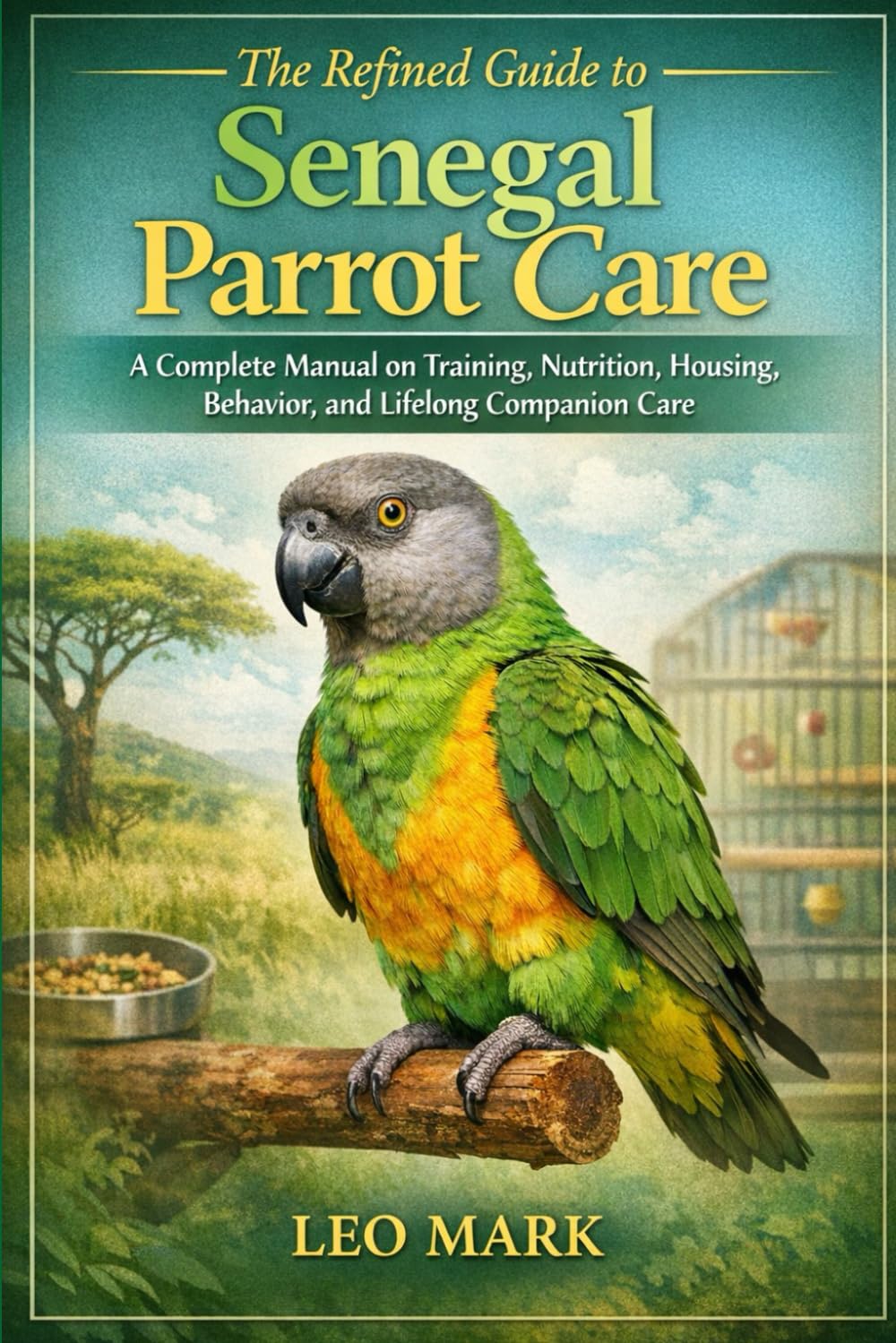 The Refined Guide to Senegal Parrot Care: A Complete Manual on Training, Nutrition, Housing, Behavior, and Lifelong Companion Care