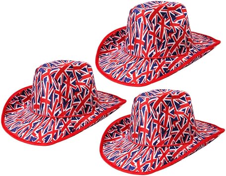 VELOUR UNION JACK HATS WITH UNION JACK 
