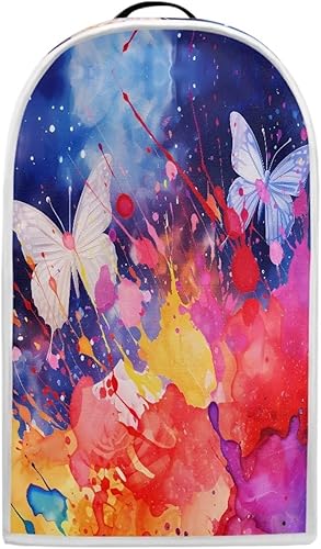 Miniatura 2 de Cubiertas para licuadora de mariposa de teñido anudado, cubierta antisalpicaduras de huellas dactilares para alimentos, compatible con batidora,