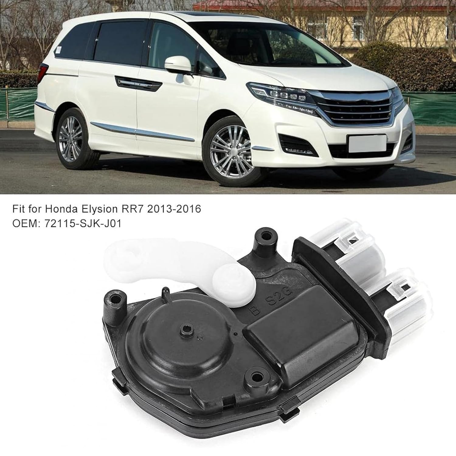 Car Rear Trunk Lid Actuator for Elysion RR7 2013-2016 Replace 72115-SJK-J01 Tail Door Actuator Auto Accessory