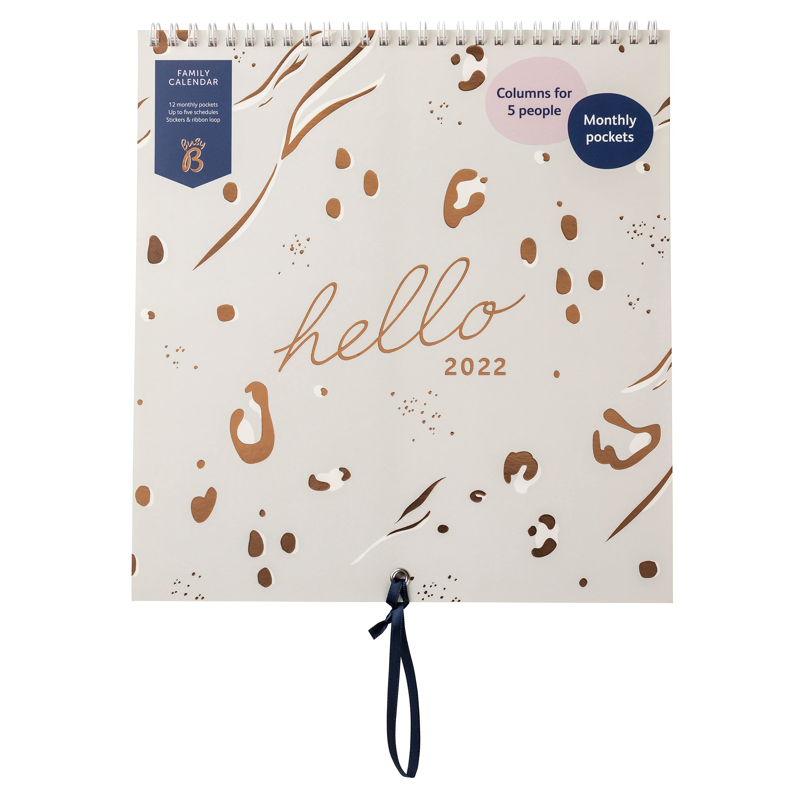 Buy Busy B Family Monthly January to December 2022. Grey Family 2022