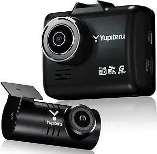 ユピテル 前後2カメラ ドライブレコーダー Y-200R 前後200万画素 Full HD ノイズ対策済 夜間画像補正 SONY製CMOSセンサー STARVIS ™搭載 LED信号対応 専用microSD(16GB)付 3年保証 GPS Gセンサー 駐車監視機能 Yupiteru
