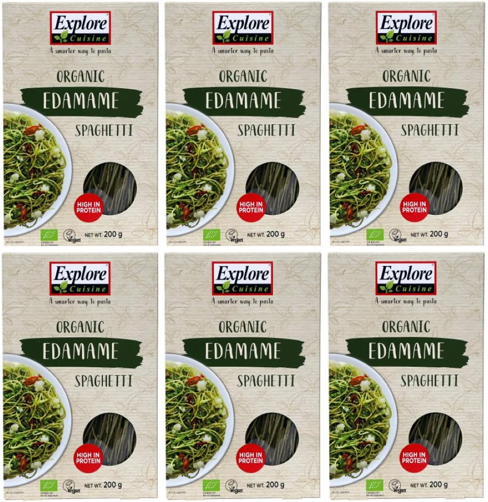 Explore Cuisine Organic Edamame Spaghetti Pouch, 1200 g