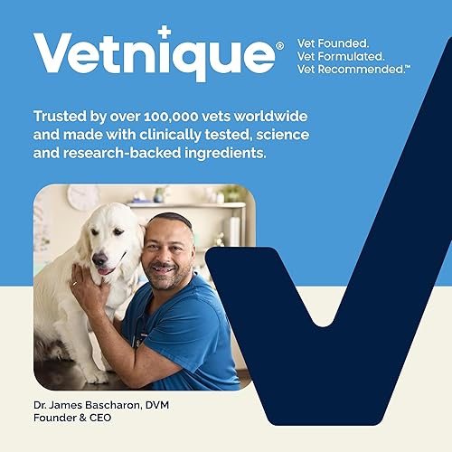 Vista 17 de Vetnique Glandex - Toallitas higiénicas para perros y gatos con vitamina E, acondicionadores para la piel y aloe (75 unidades)