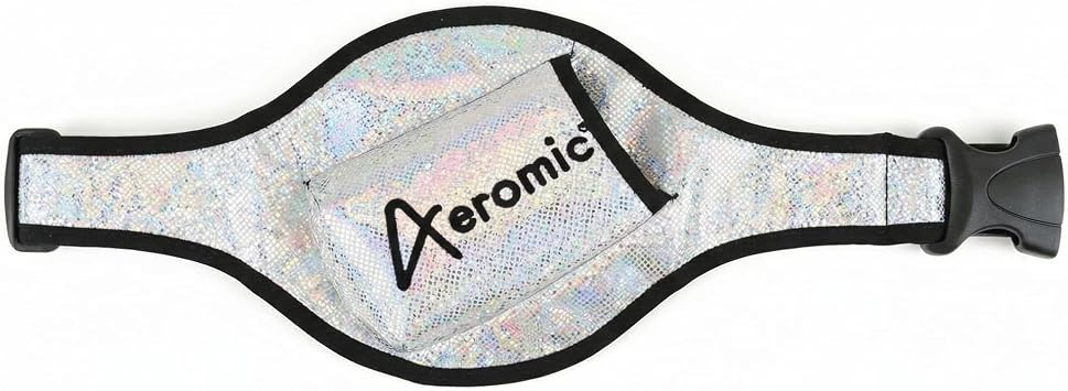 Hipster Mic Belt - Sparkle Silver