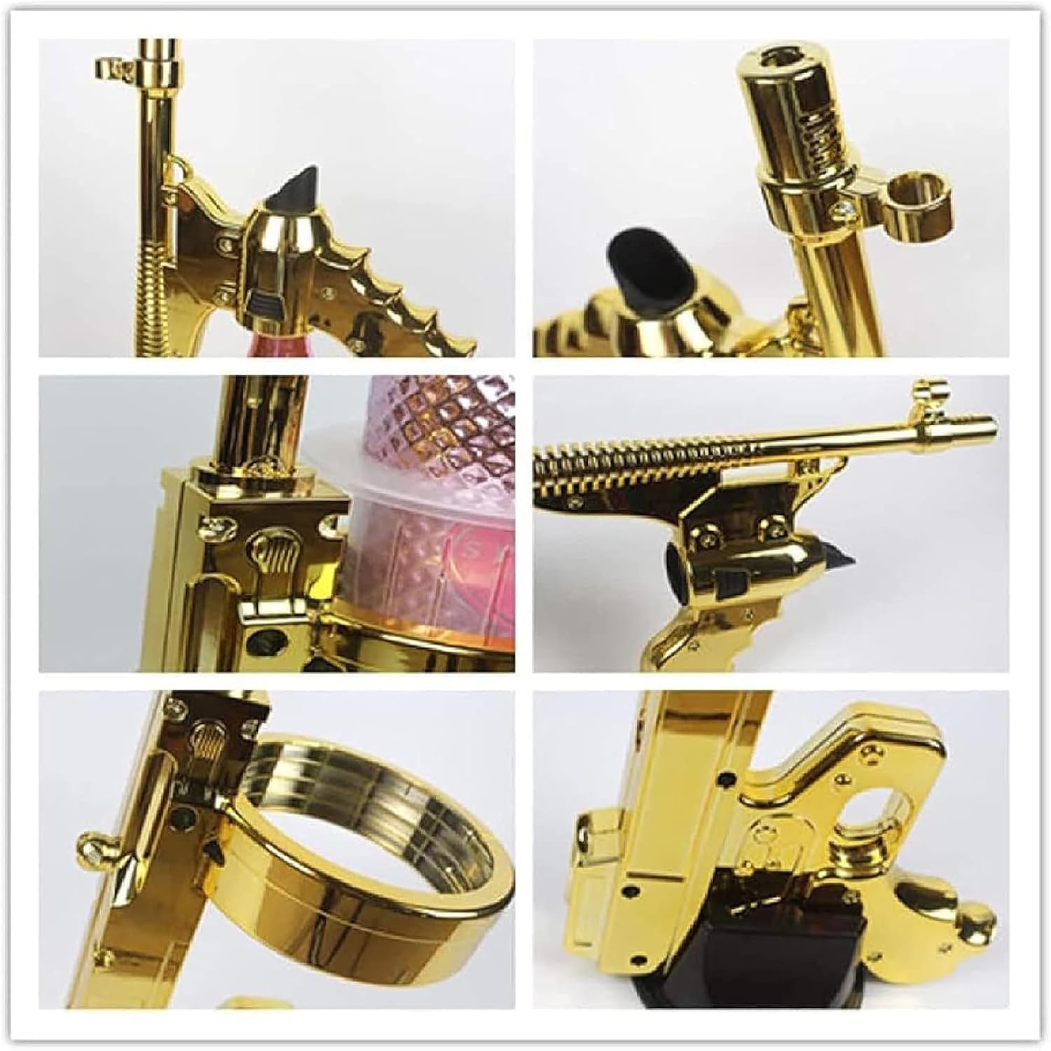 Pistola A Spruzzo Per Champagne, Pistola Multifunzione Per Champagne E Tappo Per Vino, Pistola Spara-birra Da 750 Ml - 1,5 L, Per Feste Di Compleanno, Feste In Piscina, Accessori Per Creare