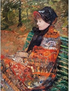 ArtDirect Autumn, portrait of Lydia Cassatt Unframed Art Print Giclee Poster by Cassatt, Mary - Ready for Framing with Customization Sizes 8x10, 11x14, 15x20, 24x32, 36x48, and 45x60 Inches