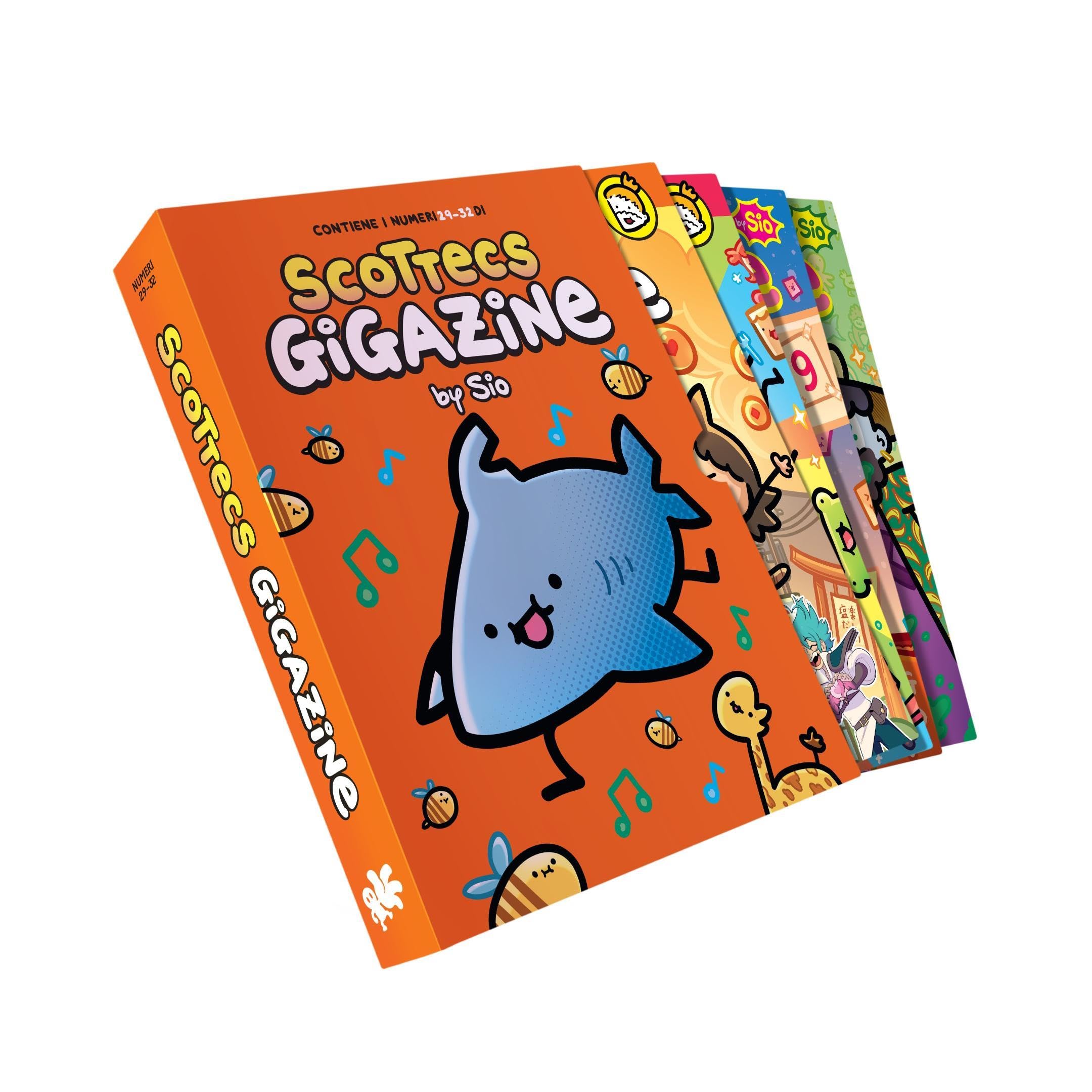 Scottecs Gigazine. Cofanetto 8 (Vol. 29-32)