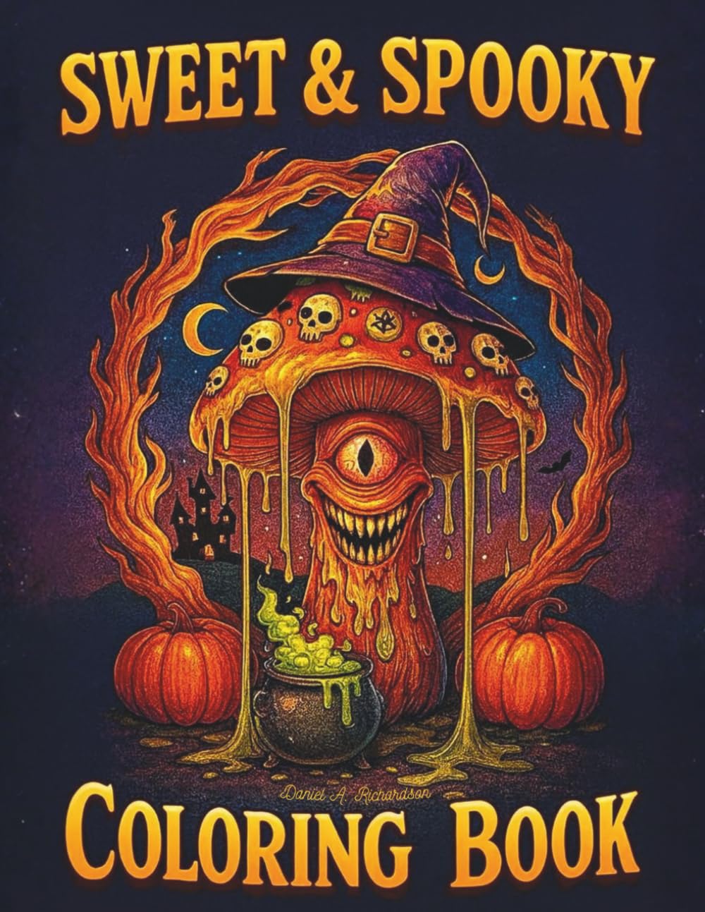 Sweet & Spooky Coloring Book