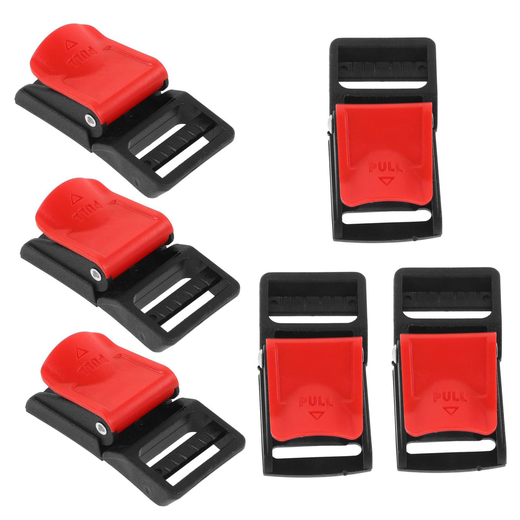 SWOOMEY 6pcs Quick Release Buckle Kit Attachments Secure Structure Easy for Various Helmets for Riding Safety