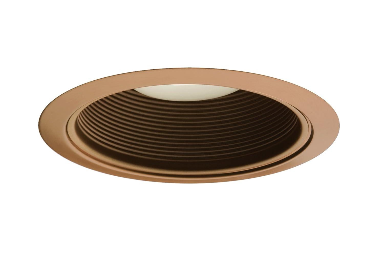 6'' Bronze Indoor/Outdoor Airtight Cone Recessed Trim