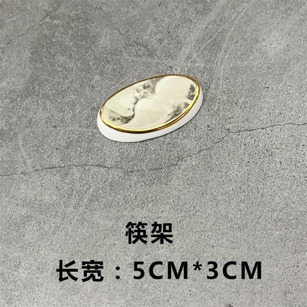 Ceramic Cutlery Set Bone China Dinner Plate Restaurant Disc Bowl Dish Placemat Set (Color : A Size : One Size) (A One Size)