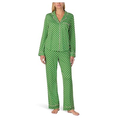 Kate Spade New York Cozy Jersey Notch Pajama Set Women