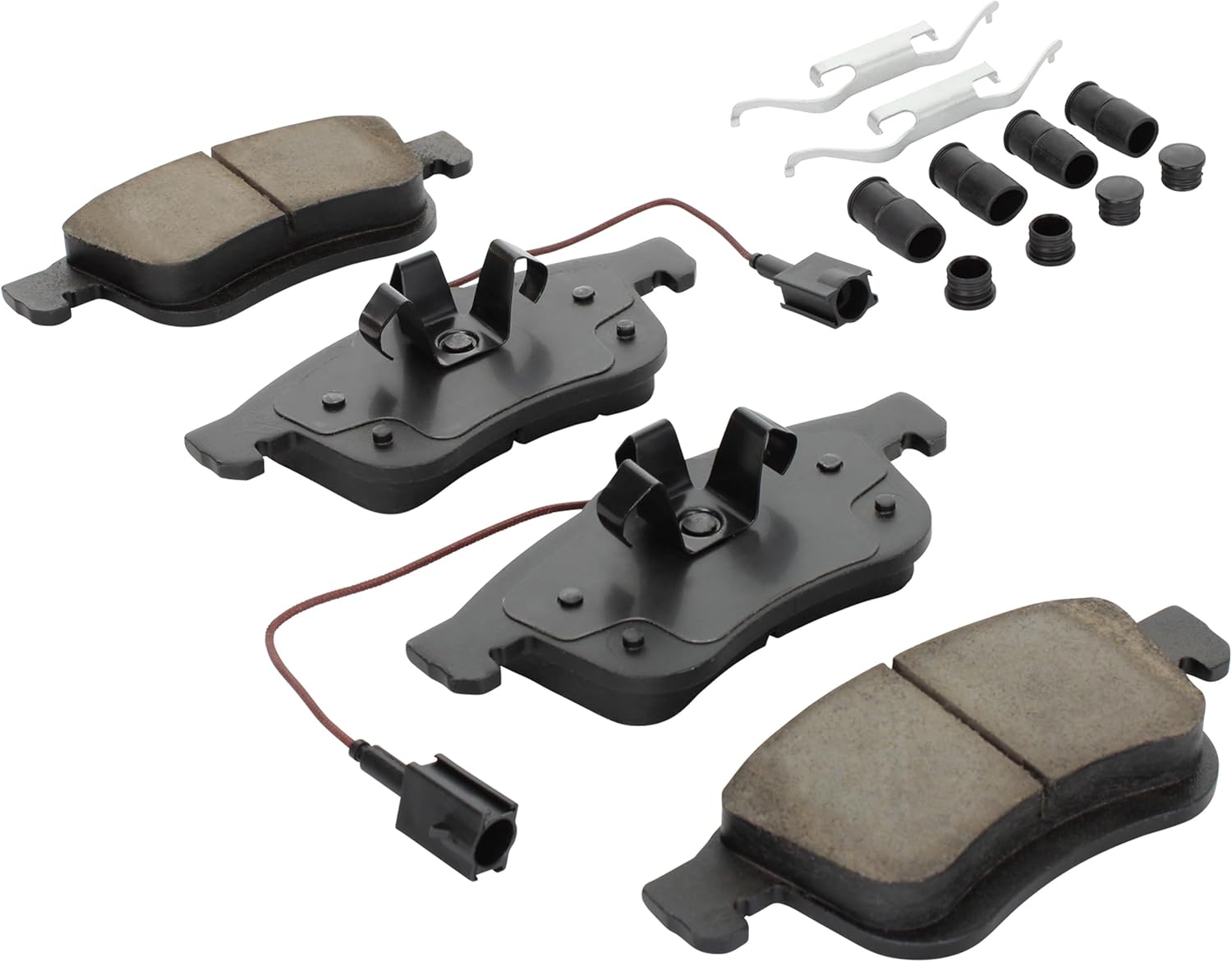 QUALITY-BUILT Front Ceramic Brake Pads, Premium 1001-1721AC, Compatible with 2015-2022 Ram ProMaster City