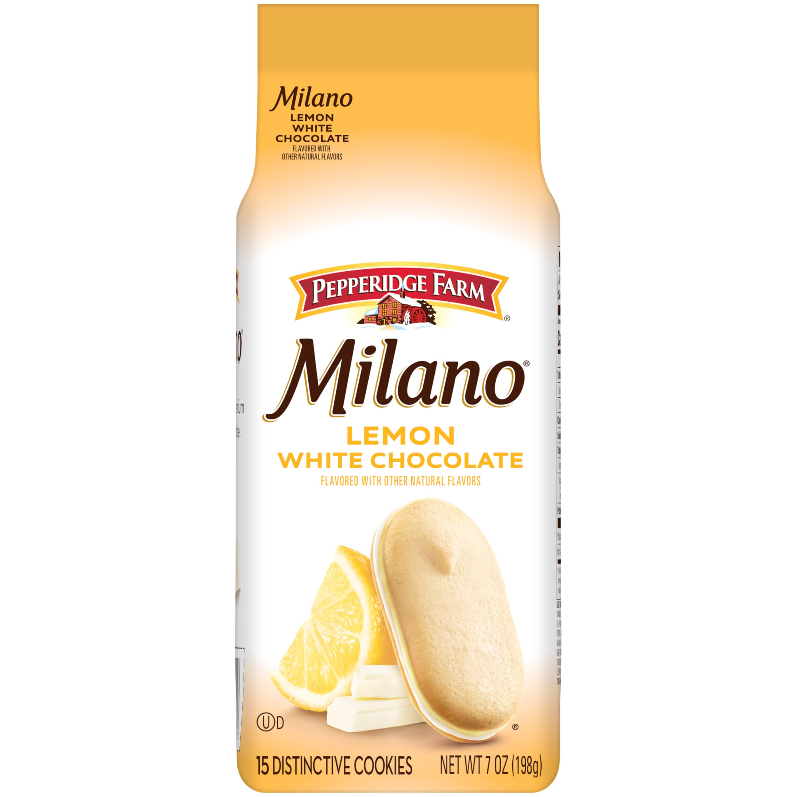 ロッティ Amazon.com: Pepperidge Farm Milano White Chocolate Lemon Flavored
