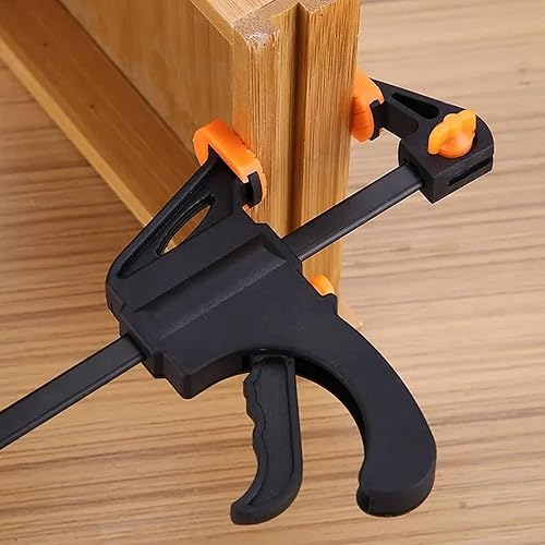 Miniatura 4 de Paquete de 4 abrazaderas de barra de 10 pulgadas, abrazadera de agarre rápido con esparcidor de 16 pulgadas, abrazadera de barra de trinquete