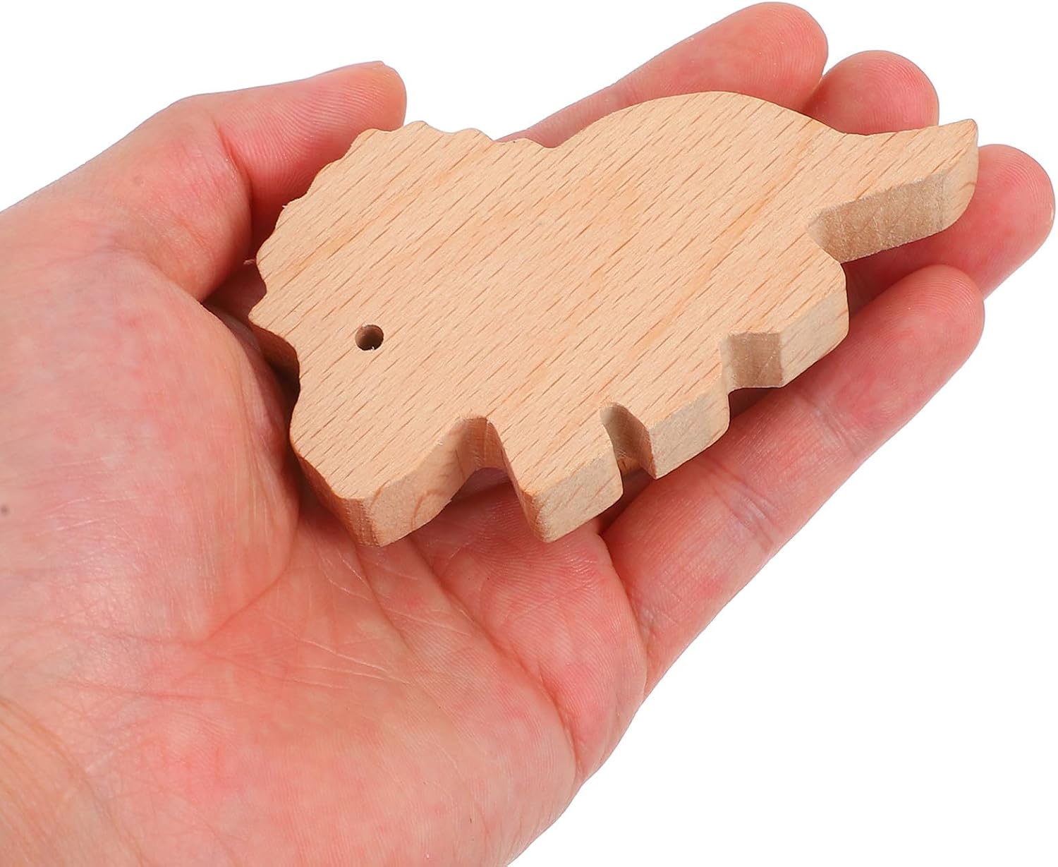 6pcs Wooden Dinosaur Drawer Knobs for Nursery Cabinet Pulls with Screws, Animal Dresser Handles for ’ Room, Decorative Wooden Animal Knobs for Boys and Furniture
