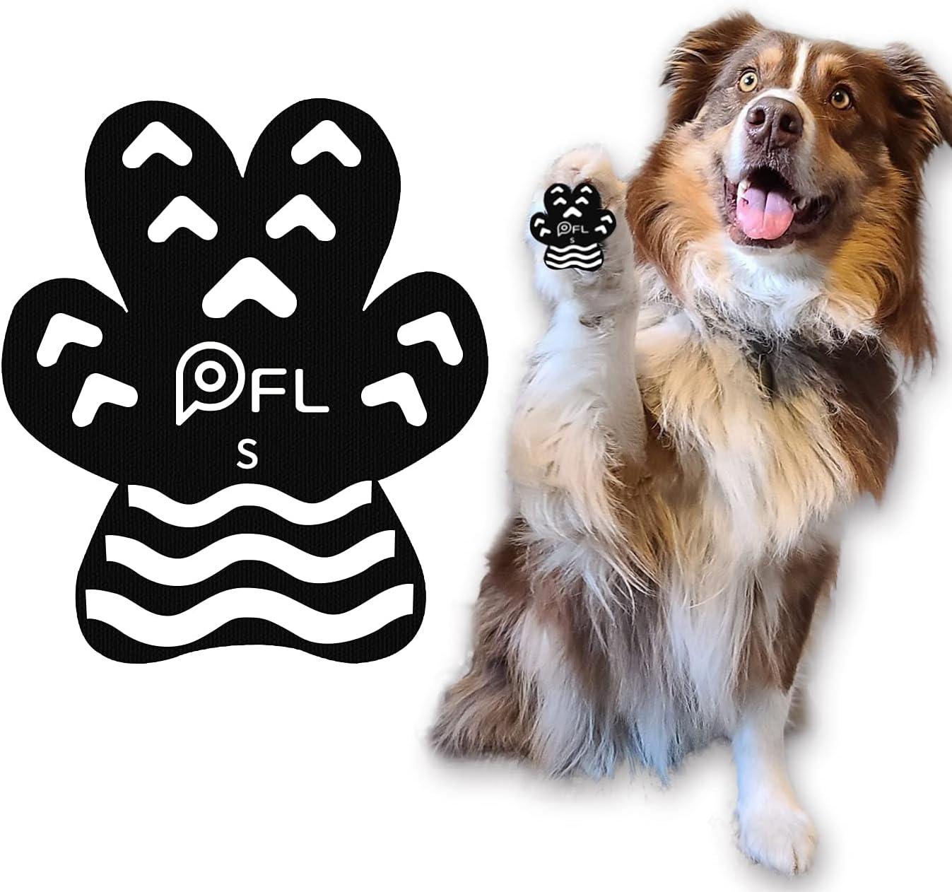 Anti Slip Paw Grips Pads,Provide Dog Foot Traction & Paw