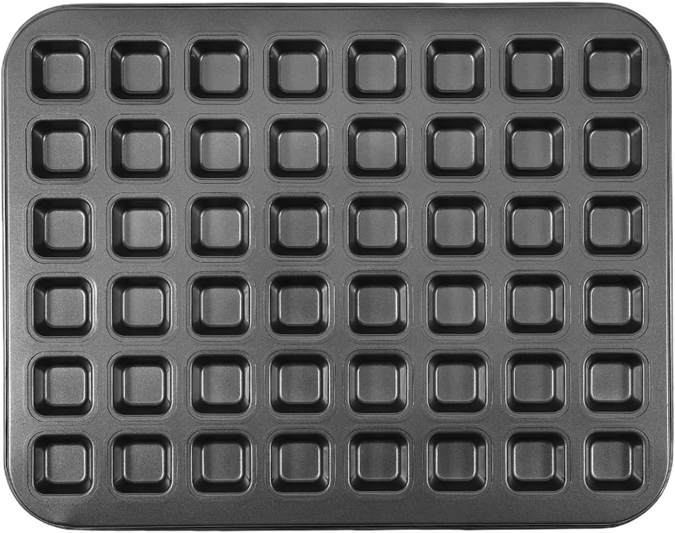 48 Cavity Carbon Steel Mini Muffin Pan, Nonstick Easy To Clean Brownie Bite Pans, For Cheesecake Cake Kitchen Accessories