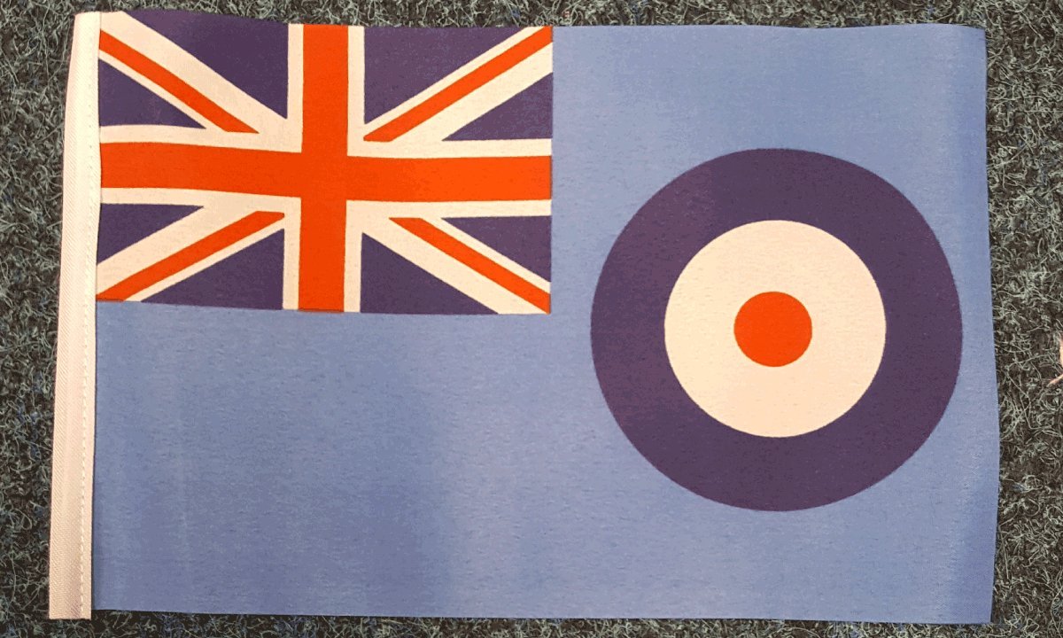 Nwflags Mini Raf Ensign Flag - (9" X 6")