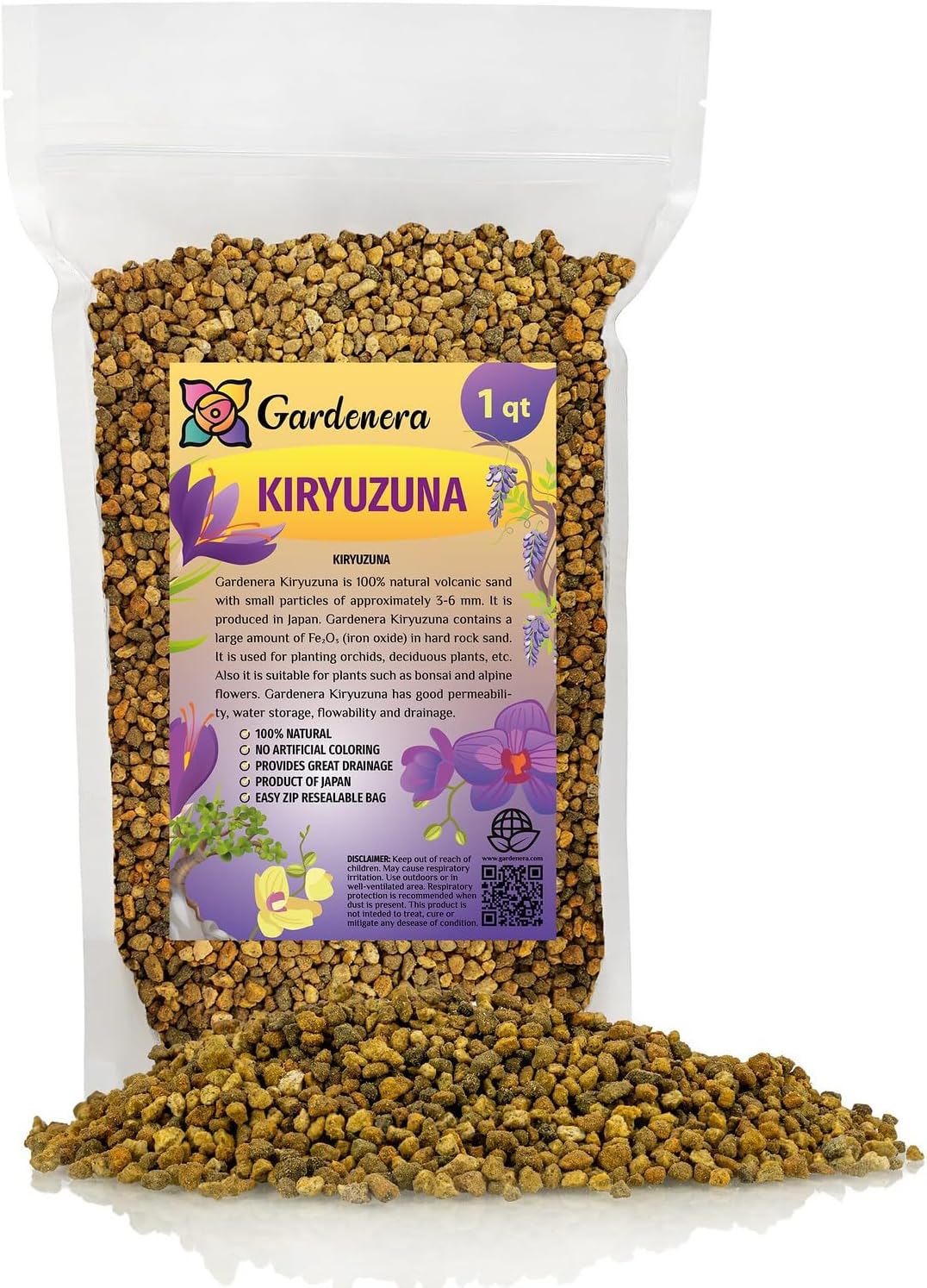Gardenera Premium Kiryuzuna Natural Japanese Bonsai Soil