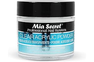Crystal-Clear Acrylic Powder for Flawless Nails