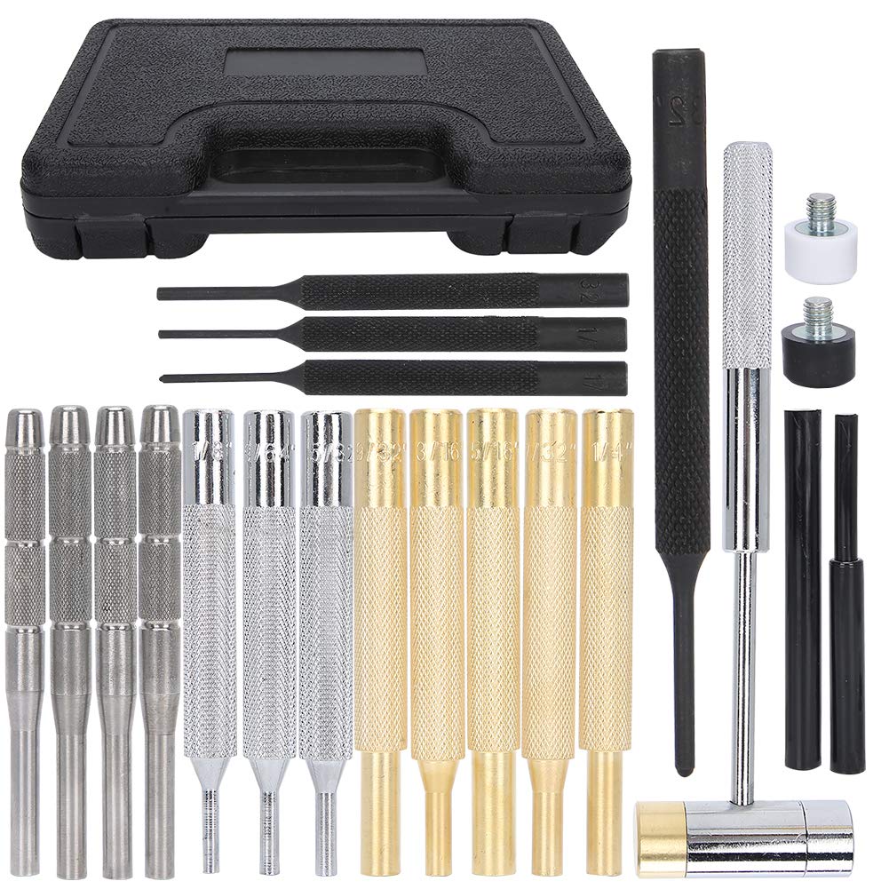 Juego de punzones armero 21 piezas martillo kit herramientas mantenimiento mecanico for instalacion mecanica
