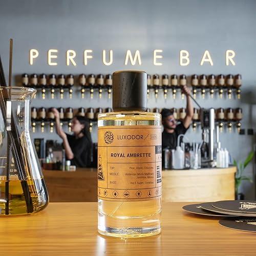 Miniatura 4 de Inspirado en L.e L.ab'o Another 13 Eau De Parfum  Royal Ambrette Perfume 3.4 fl oz (3.4 fl oz) con aceite concentrado 0.3 fl oz  Perfume unisex para