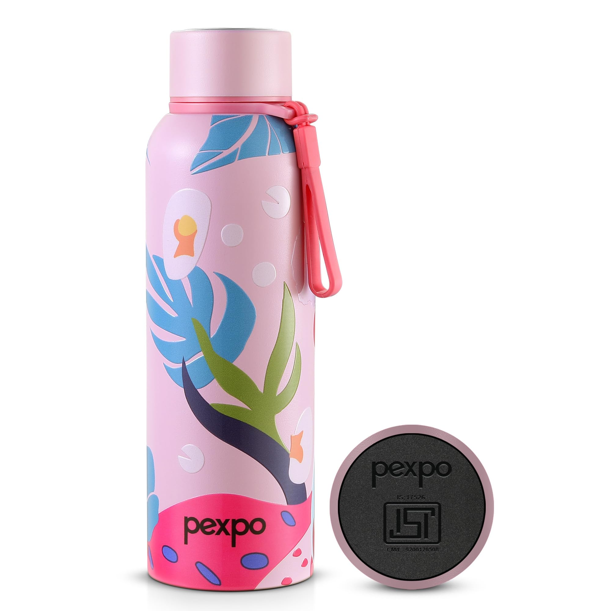 Go24 pexpo Stainless Steel Thermo Flask Bravo Orchid Purple 700ml