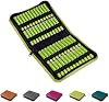 Dr Markus Wiesenauer Homeopathic Pocket Pharmacy Globuli Bag for the Book Quickfinder Homeopathy for Children (GU) Filled with Globuli Tubes (glass) Made of Genuine Leather 48