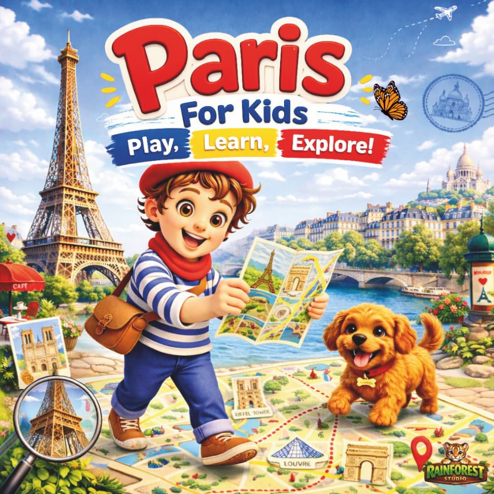 Paris For Kids: Play, Learn, Explore! (World Adventures for Kids)