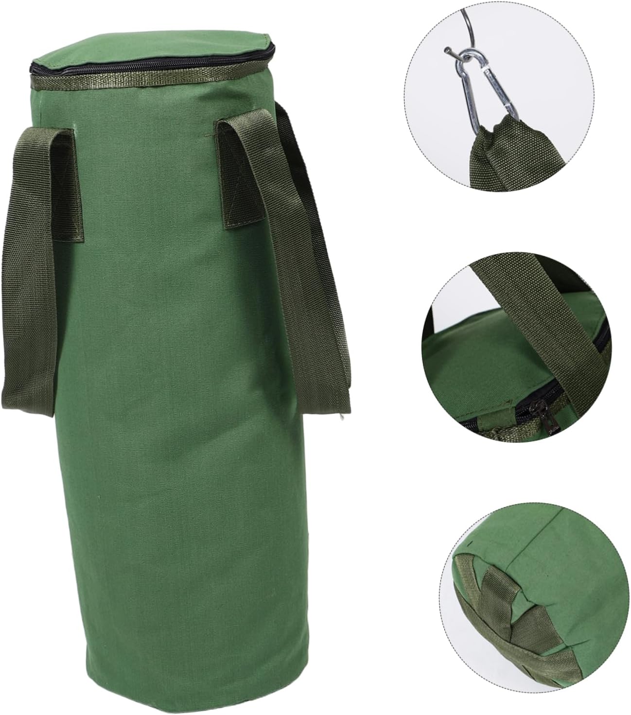 Generic Empty Punching Sandbag for Boys and Girls Canvas Hanging Bag for Home Fitness Training for Kickboxing Martial Arts and Indoor Exercise