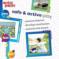 Vista 5 de Esterilla de Yoga para Niños Antsy Pants - Esterilla de Yoga para Niños, Esterilla de Yoga para Ejercicio en Casa, Esterilla de Yoga para Viajar
