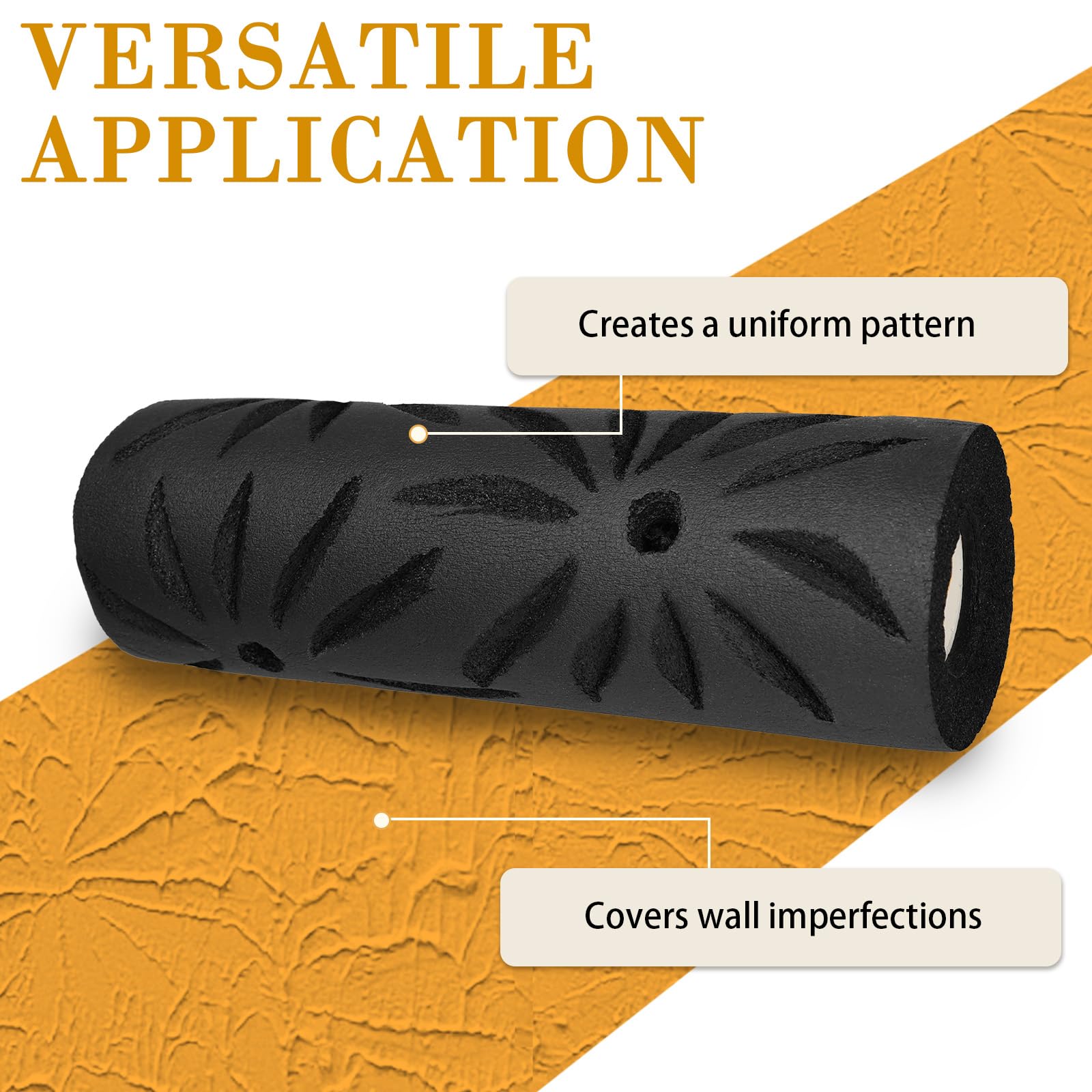 Poinsettia Texture Roller - Create Stunning Wall Designs -4 Poinsettia Texture Roller - Create Stunning Wall Designs -4