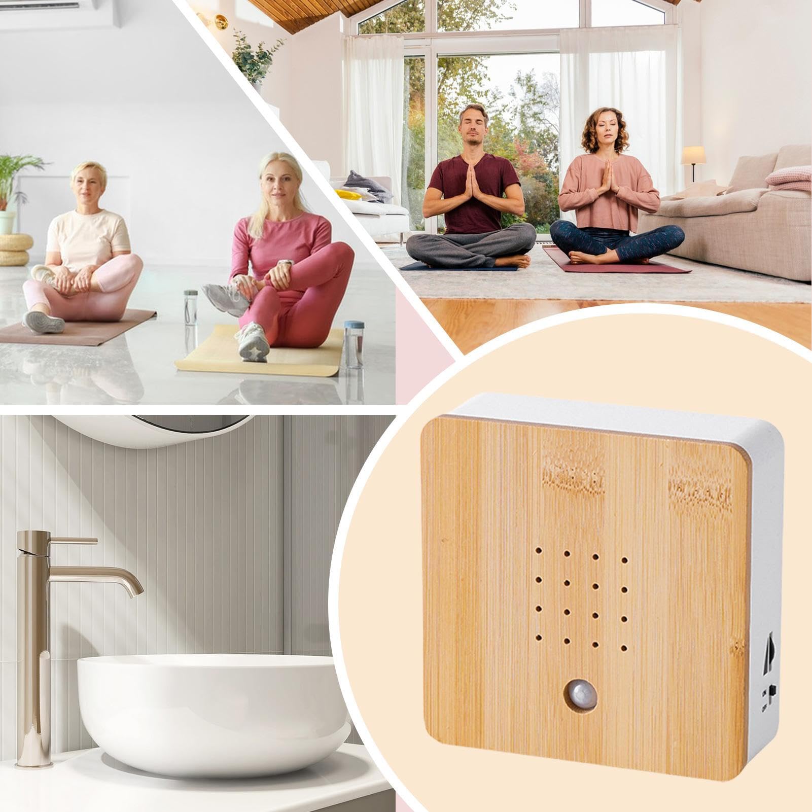 Caja de sonido de pájaros, altavoz de pájaros,Sensor de movimiento Caja de pájaros de canto | Máquina de ruido de animales inteligente, decoración de la sala de estar, generador de ruido con sonidos d