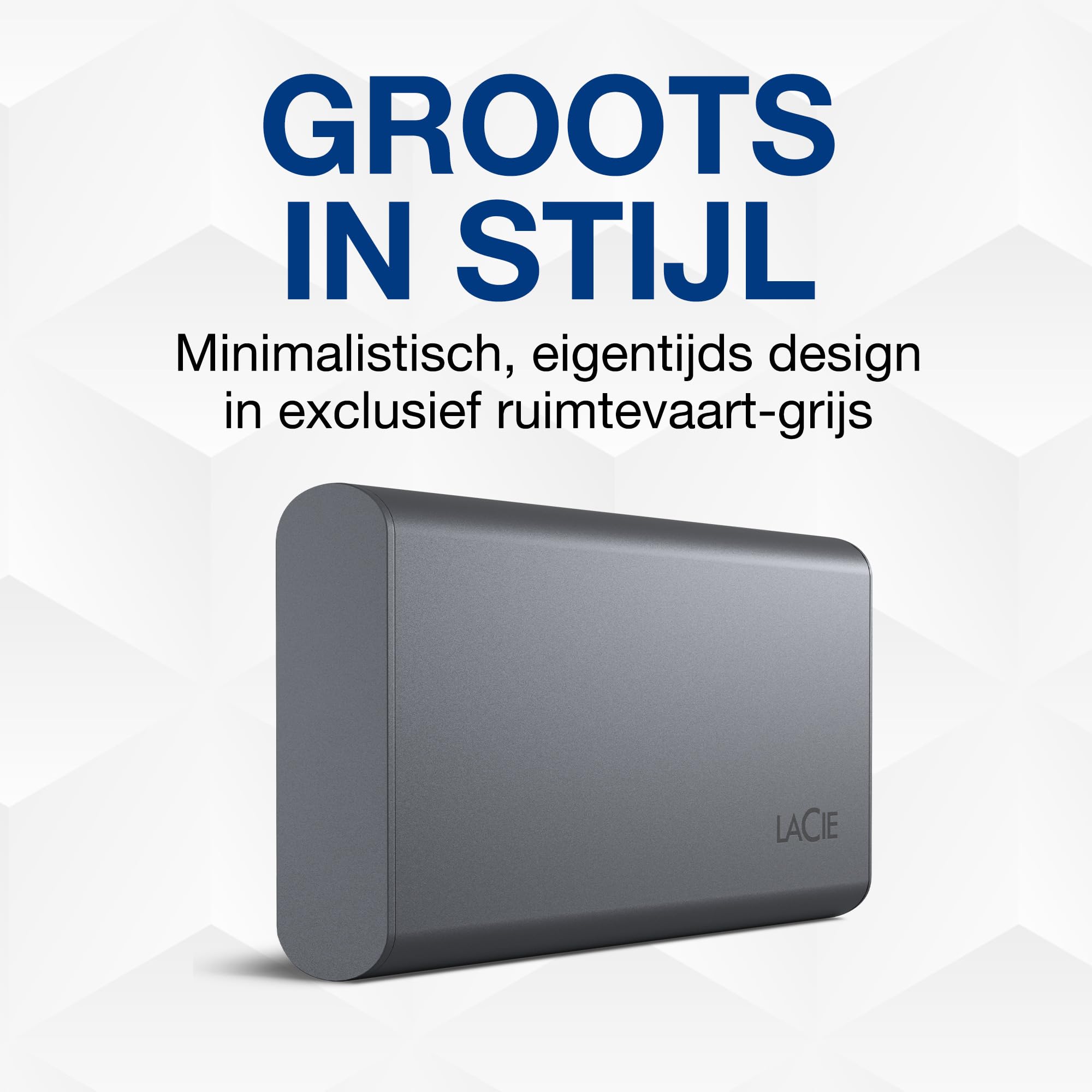 LaCie Mobile Drive Secure 2TB (2023) - Externe harde schijf (STLR2000400
