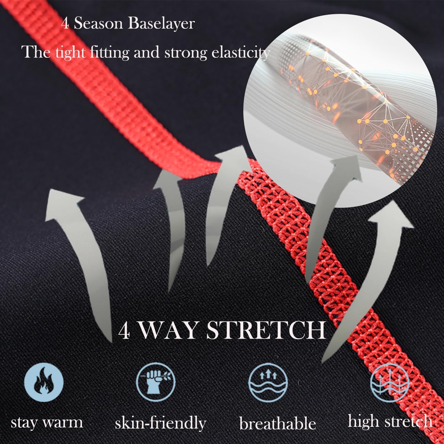 Mens Compression Pants Base Layer Athletic Leggings Tights Cool Dry Front Opening Workout Sports Gym Running Yoga Pant