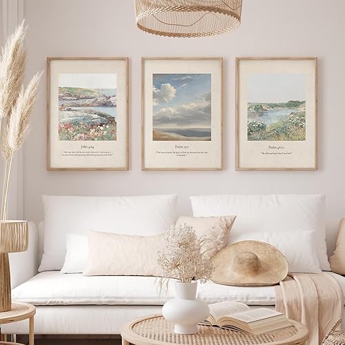 Miniatura 4 de Imágenes cristianas de Jesús, arte de pared, versos de la Biblia, lienzo para decoración de pared, citas religiosas, impresiones artísticas de